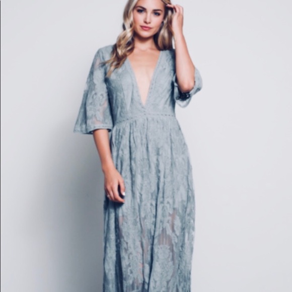 Dresses & Skirts - Embroidered Maxi Romper